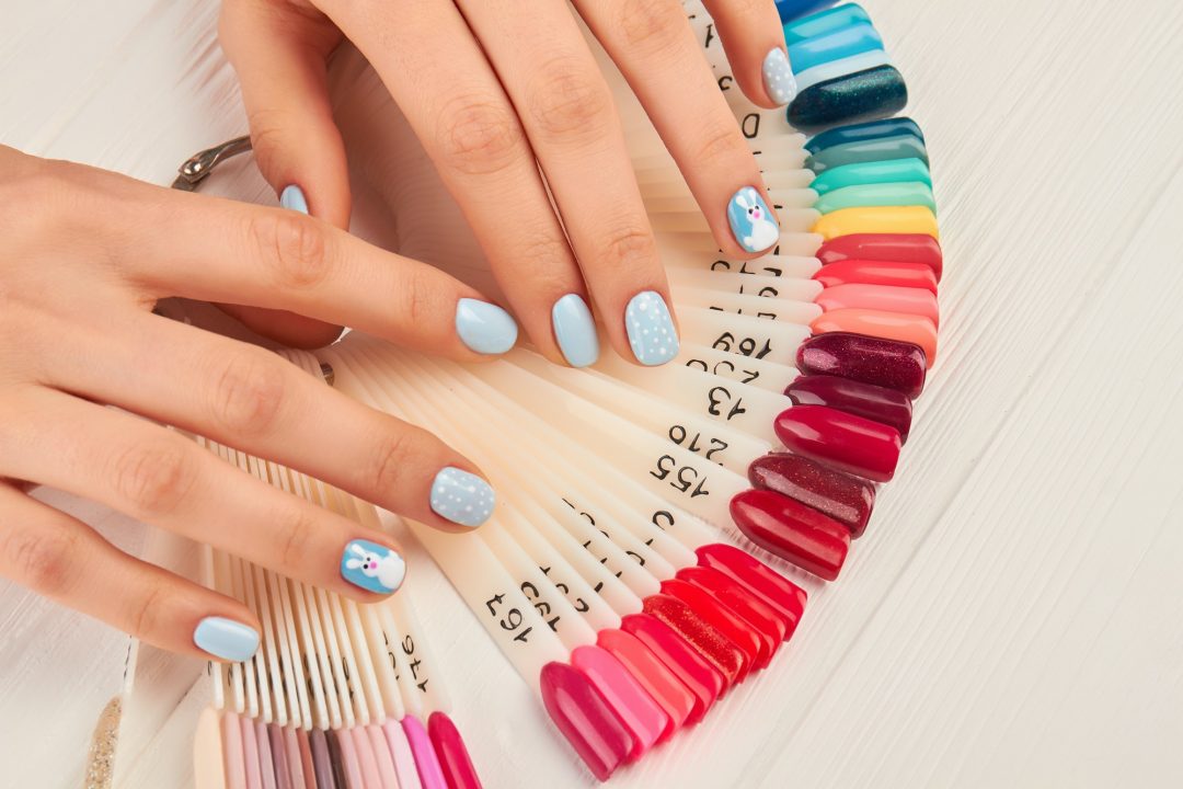 Nail samples and add-on nail services